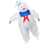 Adult Licensed Ghostbusters Inflatable Stay Puft Fancy Dress Costume by Smiffys