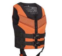 Adult Life Jacket for Outdoor Water Sports, Life Vest Adjustable Buckle Swim Vest for Adults Children Kayaking Buoyancy Aid, a Gift for Water Sports Enthusiasts Suitable (Orange, Children S)