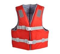 Adult Life Jacket for Swimming Boating Water Sports Vest with High Buoyancy and Comfortable Fit (RD3, One Size)