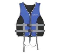 Adult Life Jacket, High Buoyancy Swim Vest, Adjustable Safety Vest for Kayaking, Swimming, Fishing, Water Sports (Blue, L)