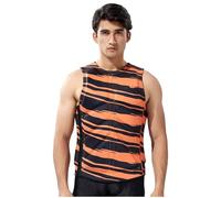 Adult Life Jacket with Side Zipper, Lightweight Neoprene Swim Vest for Swimming, Kayaking, Surfing, Water Sports - Men and Women(Orange,XL)