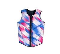 Adult Life Jacket with Zipper, Neoprene Floatation Vest for Water Sports Swimming Kayaking Snorkeling, Lake River Pool