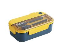 Adult Lunch Box Bento Boxes for Adults Lunch Containers Leak Proof Adult Bento Box with Removable Compartments Bento Box Lunch Box Microwave Plate Mates for The Table (A, One Size)