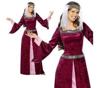 Adult Maid Marion Costume Fancy Dress Ladies Womens Robin Hood UK 8-26