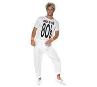 Adult Male Made in the 80s Preppy Retro Festival Fancy Dress Party Costume