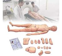 Adult Medical Training Kit 5.57ft Advanced Patient Care Manikin, Nursing Medical Simulator for CPR Training, Human Anatomy Model, for Care Skills Practice Kit