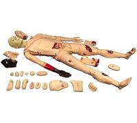 Adult Medical Training Kit Anatomy model Full-Function Body Trauma Care Manikin for Patient Nursing Medical Training Teaching Education Medical Supplies 170Cm