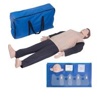 Adult Medical Training Kit CPR Training Manikins Kit, Professional Adult CPR Dummies for Classroom or Research, Medium Skin, Comprehensive Training Set