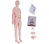Adult Medical Training Kit Teaching Model,Training Manikin Model Full Body Mannequin Patient Life Size Simulator for Nursing Medical Training Teaching Education Medical Supplies, Male