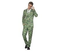 Adult Mens Brussel Sprout Suit Christmas Fancy Dress Party Costume