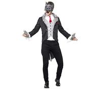 Adult Mens Deluxe Big Bad Werewolf Halloween Fancy Dress Costume