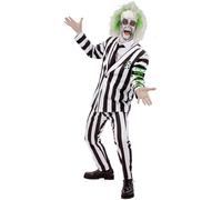 Adult Mens Official Beetlejuice Film Halloween Fancy Dress Costume