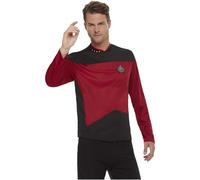 Adult Men's Star Trek Next Generation Command Uniform Fancy Dress Costume