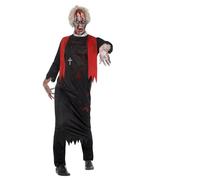 Adult Mens Zombie High Priest Fancy Dress Party Costume