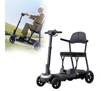 Adult Mobility Scooters, 4-Wheel Mobility Scooters, Lightweight 4-Wheel Mobility Scooters for Adults, Lightweight, Portable, and Compact All-Terrain Motorized Scooter 13A