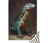 Adult Monitor Lizard Puzzle 70x50cm/1000pcs Puzzles, Die Für Erwachsene Und Personen Ab 14 Jahren Geeignet Sind