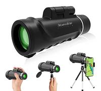 Adult Monocular Telescope, 12×50 Compact High-definition Zoom Monocular BAK4 Prism Portable Waterproof Monocular With Mobile Phone Holder Tripod Suitable For Camping Traveling Sightseeing