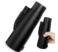 Adult monocular Telescope with BAK4 Prism and FMC Lens, 12x Magnification Power,Monocular Telescope with Smartphone Adapter Tripod Travel Bag Suitable for Bird Watching Hiking Camping
