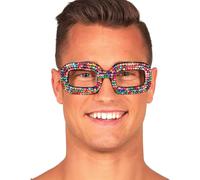Adult multi-colored pop glasses