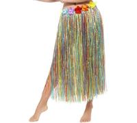 Adult Multicoloured Hawaiian Hula Skirt