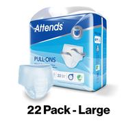Attends Pull Ons Adult Incontinence Pants Number 4 Size Large 1 x Pack of 22