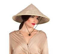 Adult Natural Chinese Hat