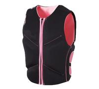 Adult Neoprene Life Jacket with Buoyancy Aid, Breathable Anti-Collision Swim Vest and Adjustable Flotation Device for Swimming, Surfing, Fishing, Boating(Pink,3XL)