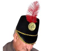 Adult Nutcracker Hat | Nutcracker Cosplay Soldier Hat,Carnival Outfit for Party Bonfire Stage Performance Photo Ceremonial Party Events Everyday