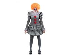 IT Chapter Two Pennywise Costume Ladies Halloween Licensed Clown Fancy Dress