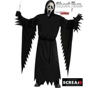 Adult Official Scream Ghost Face® AGED Costume Fun World Halloween Fancy Dress