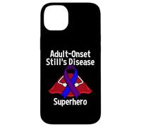Adult-Onset Still’s Disease Superhero Warrior Ribbon Case for iPhone 14 Plus