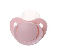Adult Pacifier, Custom Big Size Food Grade Silicone Adult Pacifier Funny Parent-Child Toys Pink