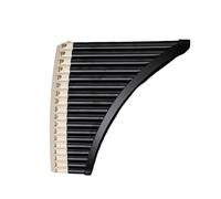 Adult Pan Flute Easy To Learn Pan Flute 16 18 Pipe C Key Instrument Straight Or Curved Playing Exercises(18 brown 2)