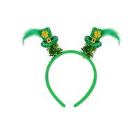 Adult Patricks Day Headband Shinning Glitter Powder Irish Sequins Festival Party Hair Hoop For Teens Headpiece Headbands For Girls Headbands For Girls Green Headband Christmas