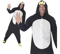Smiffys Penguin Costume, Black, L - Size 42 inch-44 inch