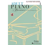 Adult Piano Adventures All-In-One Lesson Book 1: A Comprehensive Piano Course by Faber, Nancy, Faber, Randall Spi Rev Edition (2002)