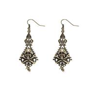 WIDMANN ? Pair of Earrings Skull and Bones Unisex-adult, vd-wdm46744, One Size