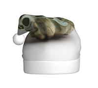 Adult plush Christmas hat MJHKXLJ Extra Large Lotus Seed Printed with soft touch for Christmas party