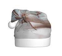 Adult plush Christmas hat WHJSHOP solid color butterfly Pattern with soft touch for Christmas party