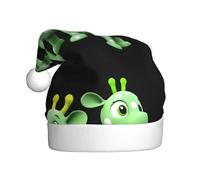Adult plush Christmas hat WHJSSF Green polka dot animals Printed soft and comfortable for parties dances Halloween