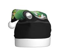 Adult plush Christmas hat YYHHAOFA Big dinosaur in the car Picture with soft touch for Christmas party