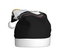 Adult plush Christmas hat YYHHAOFA Daisy on the boat Picture with soft touch for Christmas party