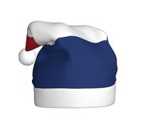 Adult plush Christmas hat YYHWHJDE Dutch flag Printing with soft touch for Christmas party
