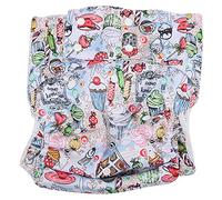 Adult Pocket Diaper, Cloth Diapers LeakFree Reusable Nappies Diaper, Leak- Nappy Super Protective Briefs & Underwear for Elderly Disabled Incontinence People Absorbent (A52)
