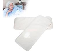 Adult Pocket Nappy, Washable Adult Pocket Nappy Cover Close-fitting Adjustable Reusable Diaper Cloth for Incontinence Care Protective Underwear, Suitable for Men Women Teen(2Pcs Diaper Insert Pad)