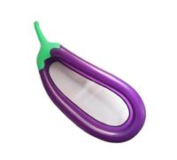 Adult Pool Eggplant Float Hammock, Inflatable Water Lounger