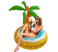 Adult Pool Floats Inflatable Giant Tropical Tree Ring