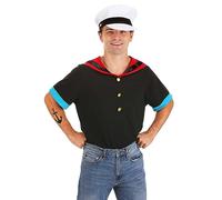 Adult Popeye Fancy Dress Costume Kit Small
