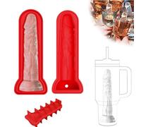 Adult Prank Ice Cube Mold for Stanley Cup,Prank Silicone Ice-Cube Trays,Ice Cube Mold Tray Novelty,Silicone Ices Cube Tray,Silicone Fun Shapes Ice Mold for Whiskey Cocktails Making Party Supplies