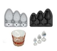Adult Prank Ice Cube Mold for Stanley Cups,Novelty Prank Ice Cube Molds,Butt Plug Ice Mold,Butt Penis Plug Ice Cube Tray,Silicone Ice Cube Trays with Lid for Whiskey, Cocktail, Juice and More